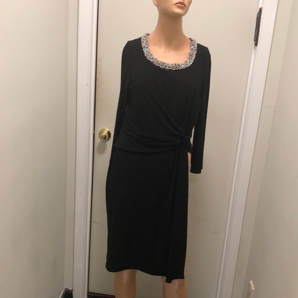 A beautiful  black  dress from Anne Klein company